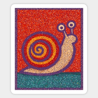 The Spiral | A Wearable Art Mosaic Magnet